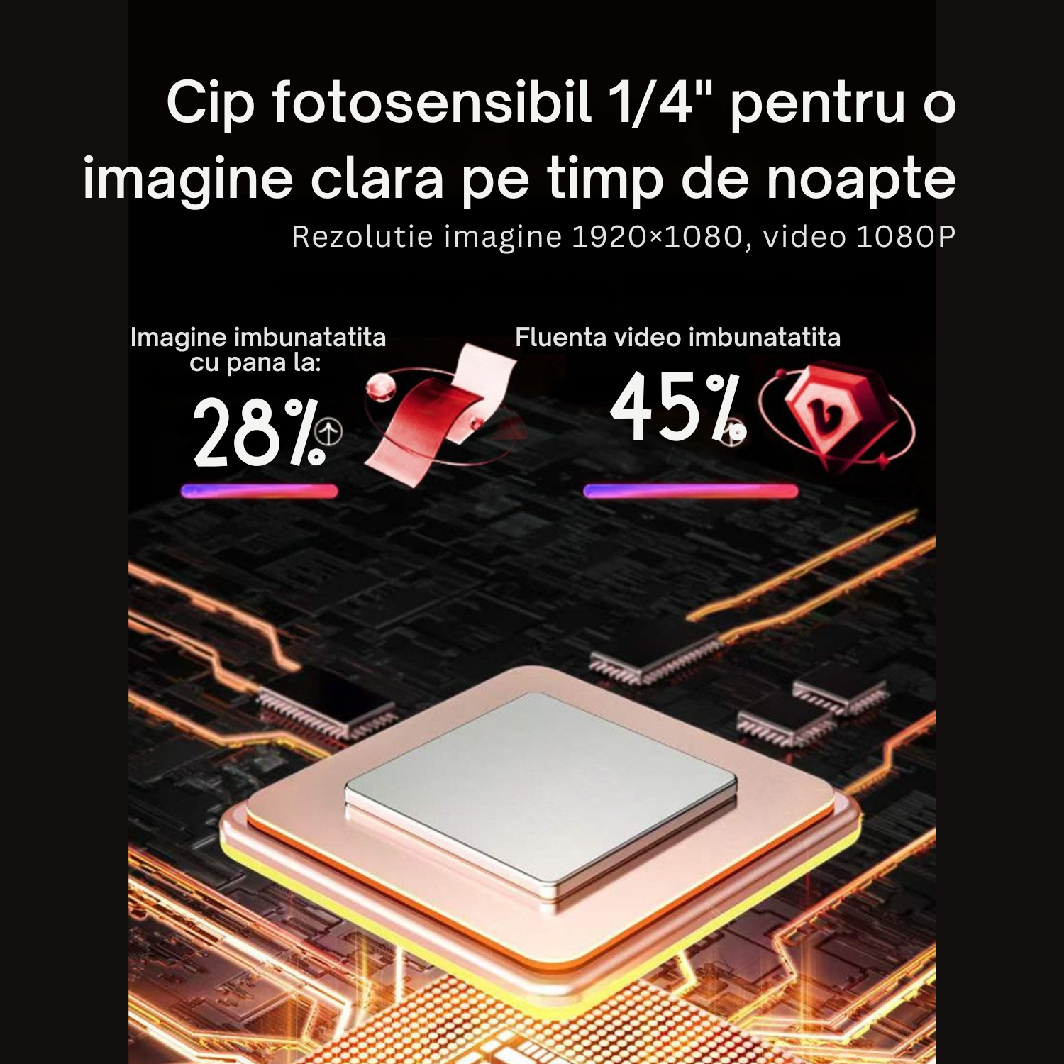 Monoclu digital infraroșu Invincio Explore, rezolutie FullHD, zoom 16x, negru, 120x150x60mm