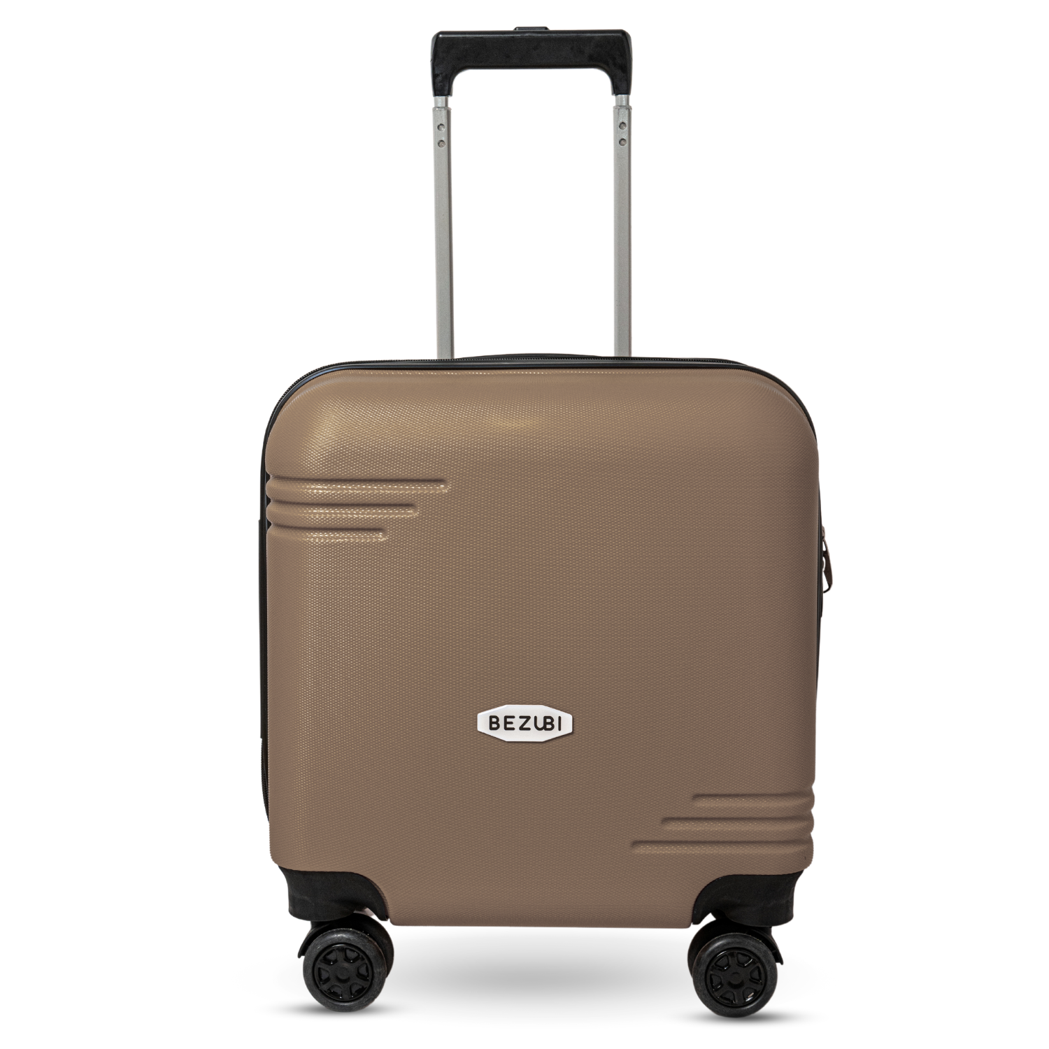 Troler Cabina Bezubi On the Go, Maner Telescopic, Golden Bronze