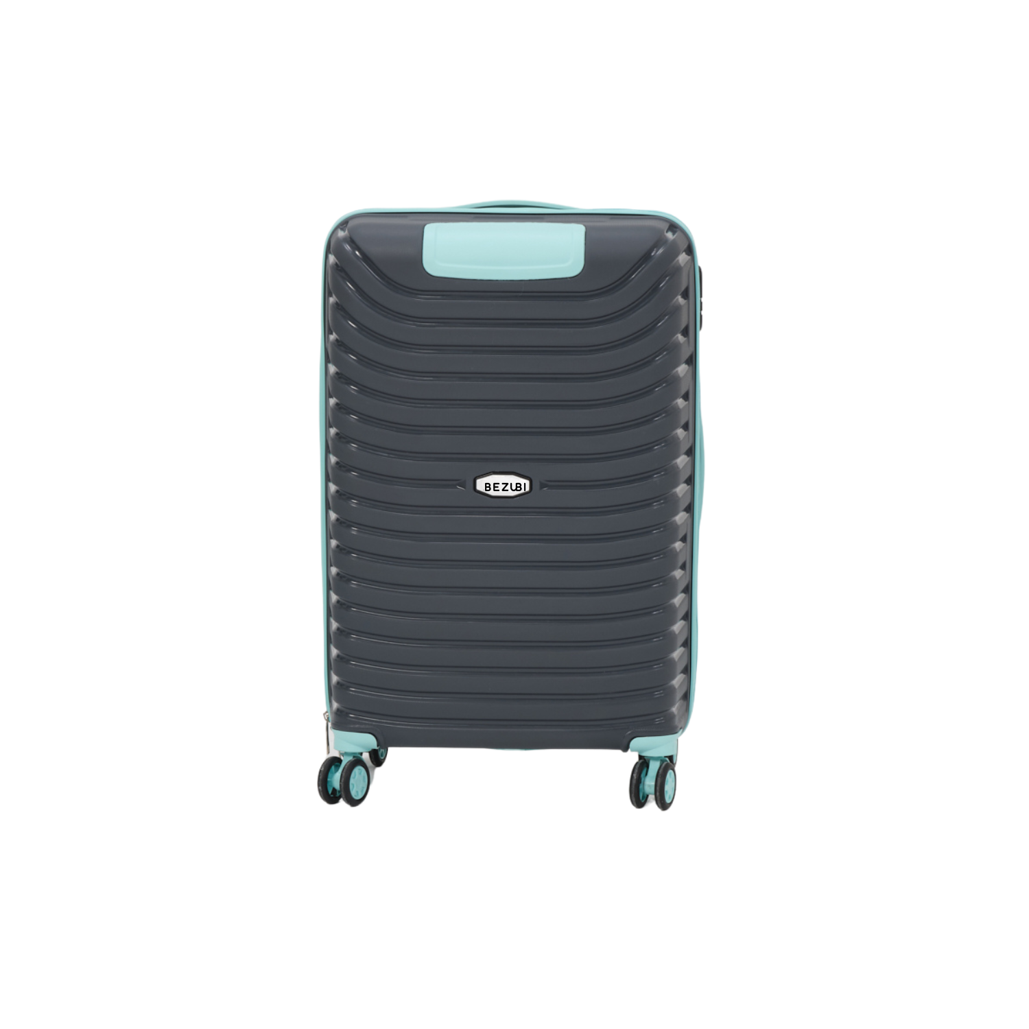 Troler mediu, bagaj de mana, 71x60x30, Gri Turcoaz