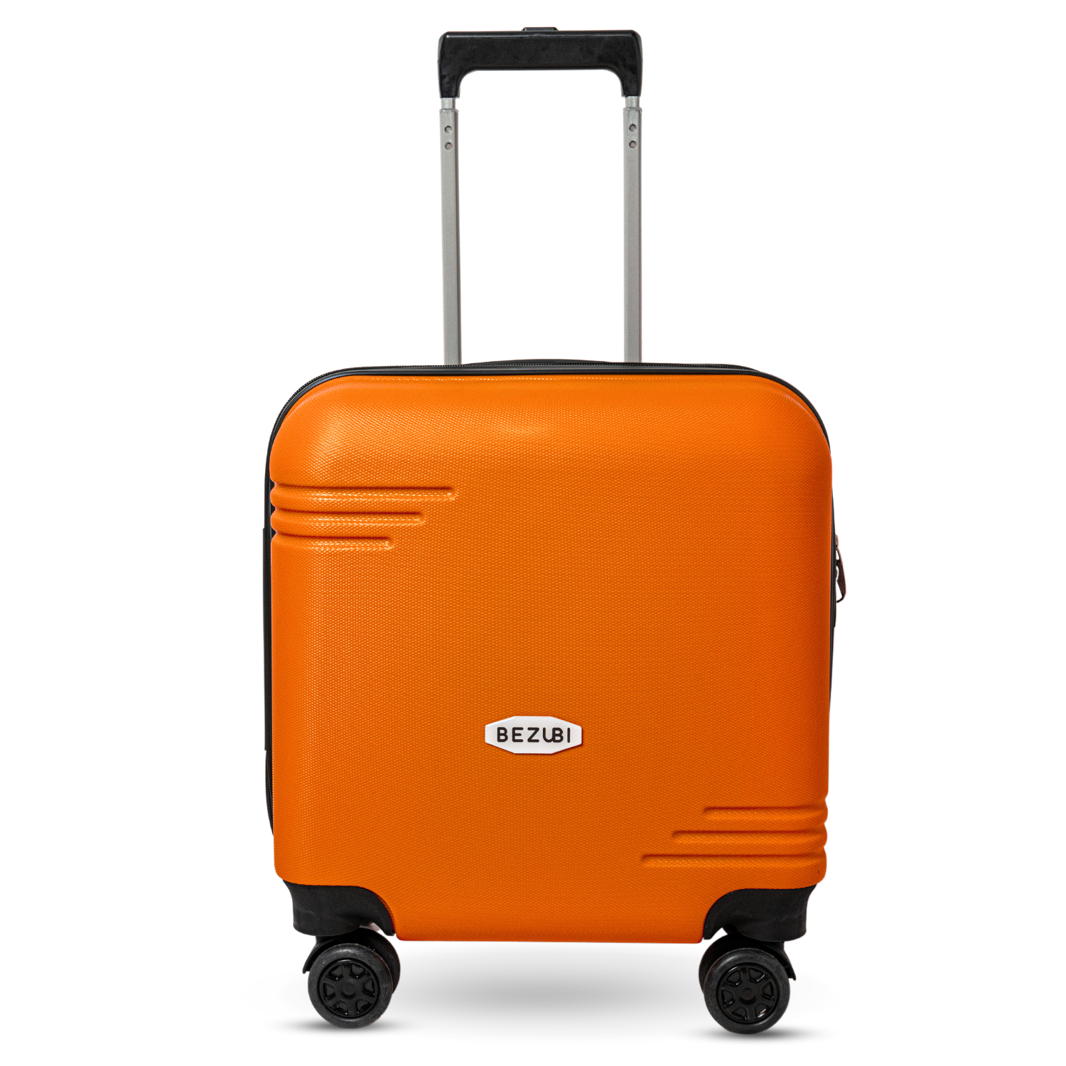 Troler Cabina Bezubi On the Go, Maner Telescopic, Portocaliu Perlat