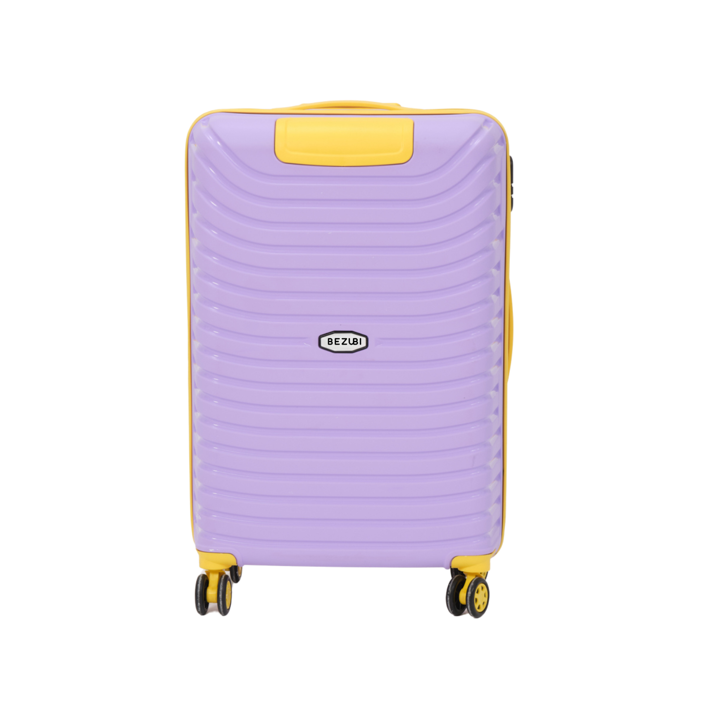 Troler mediu, bagaj de mana, 71x60x30, Mov Galben