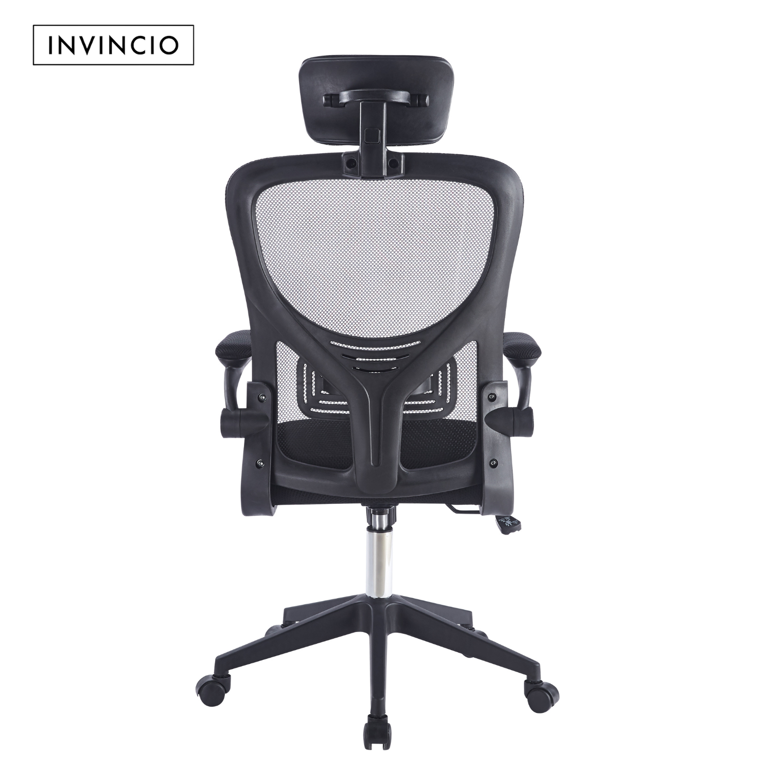 nvincio SmartFit – Scaun ergonomic reglabil cu tetiera, negru