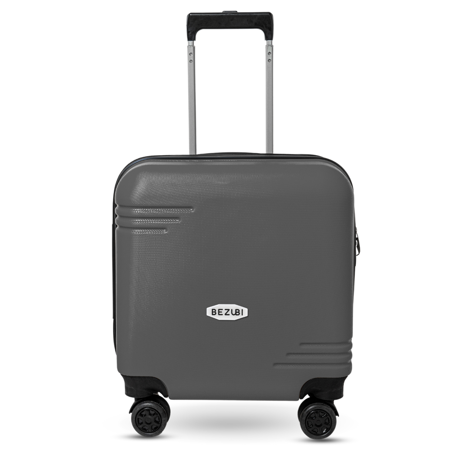 Troler Cabina Bezubi On the Go, Maner Telescopic, Gri Petrol