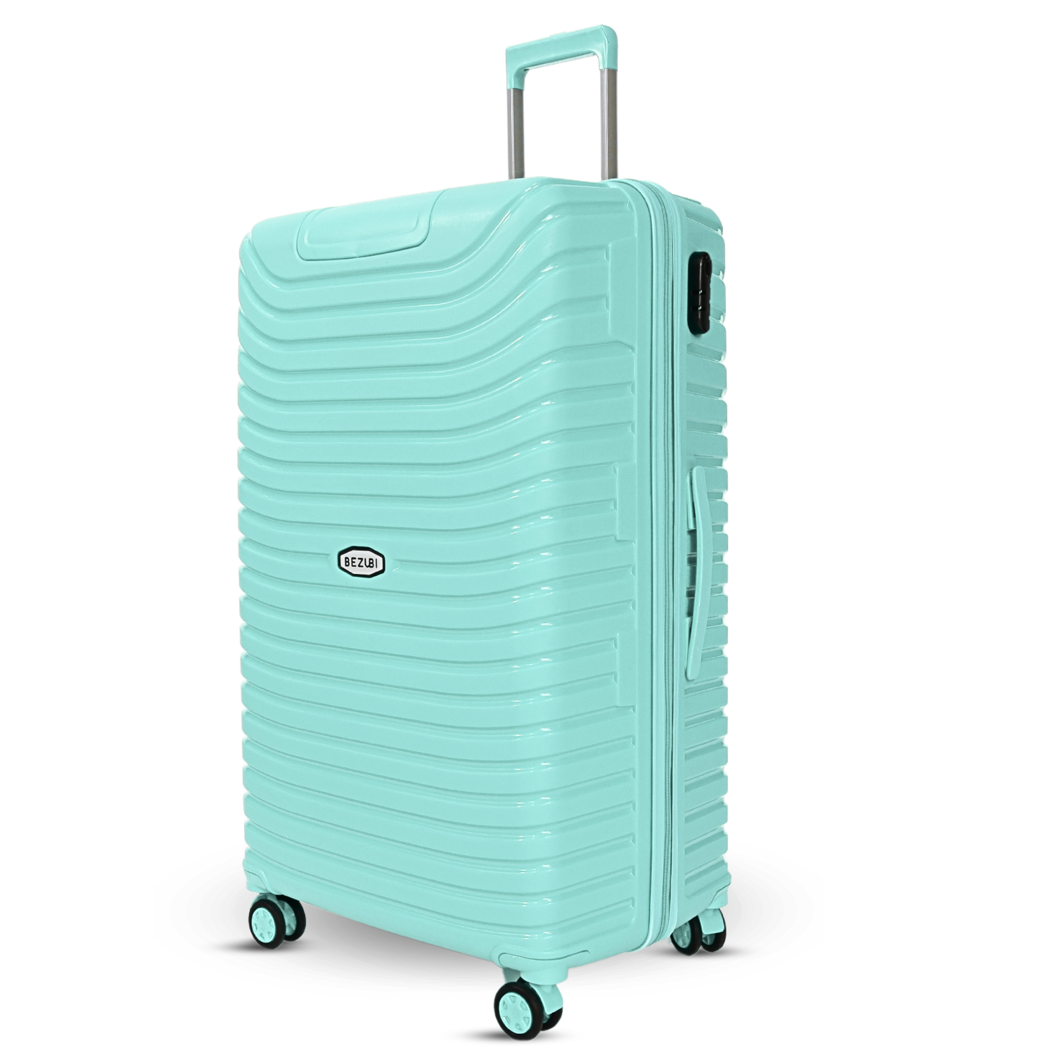 Troler mediu, bagaj de mana, 71x60x30, Turcoaz