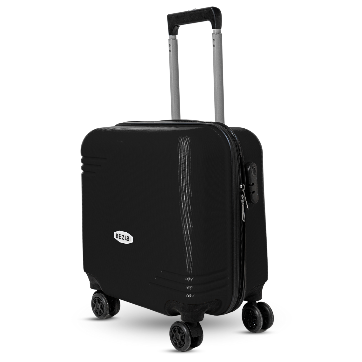 Troler Cabina Bezubi On the Go, Maner Telescopic, Negru Obsidian