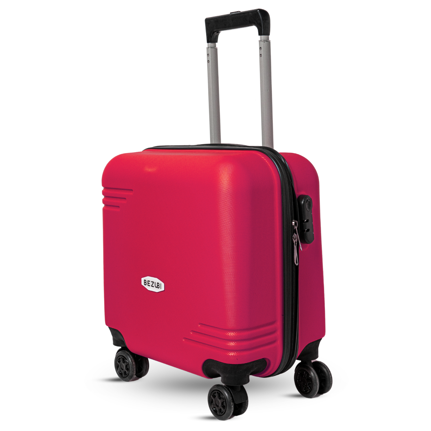 Troler Cabina Bezubi On the Go, Maner Telescopic, Fucsia