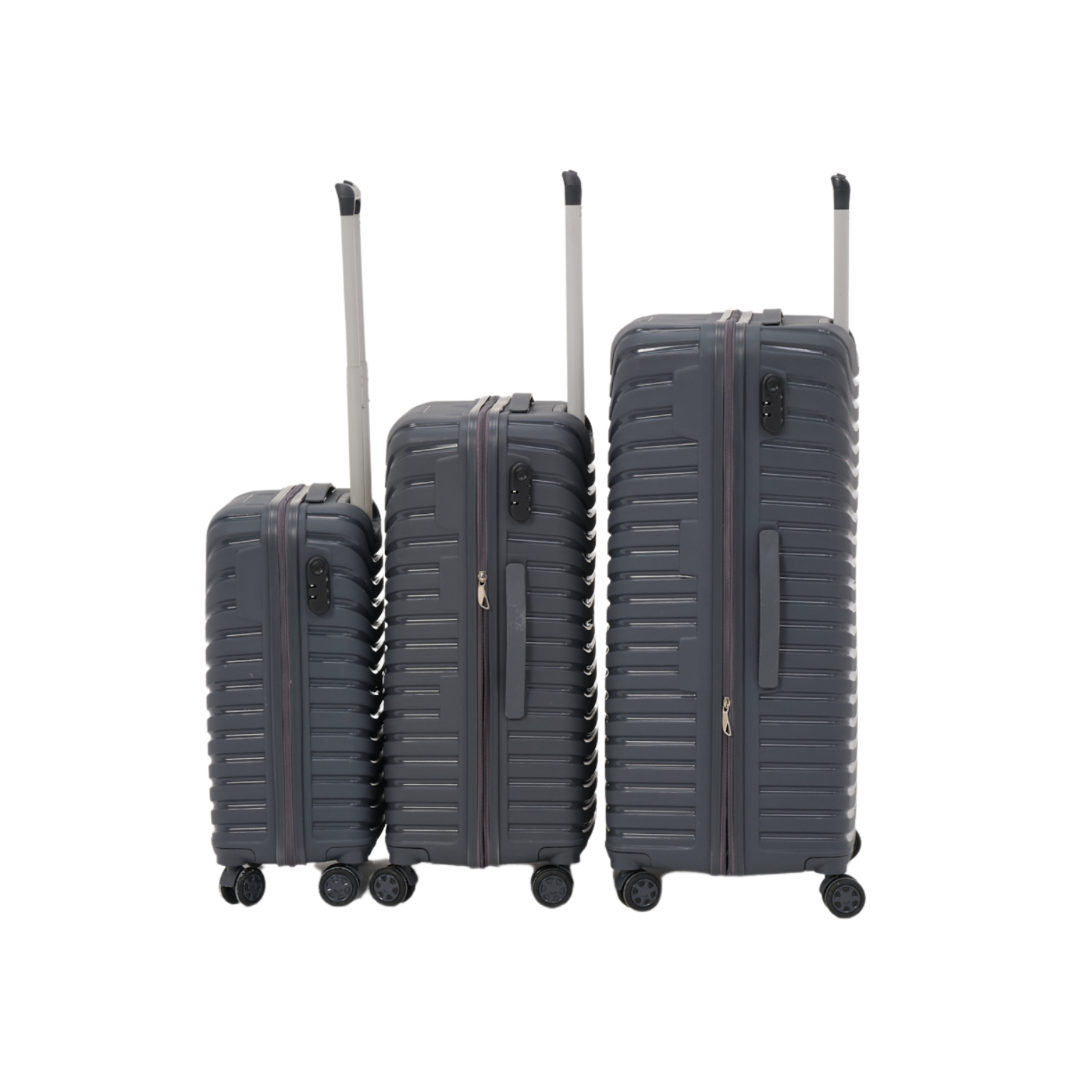 Set complet 3 trolere pentru vacanta, Negru
