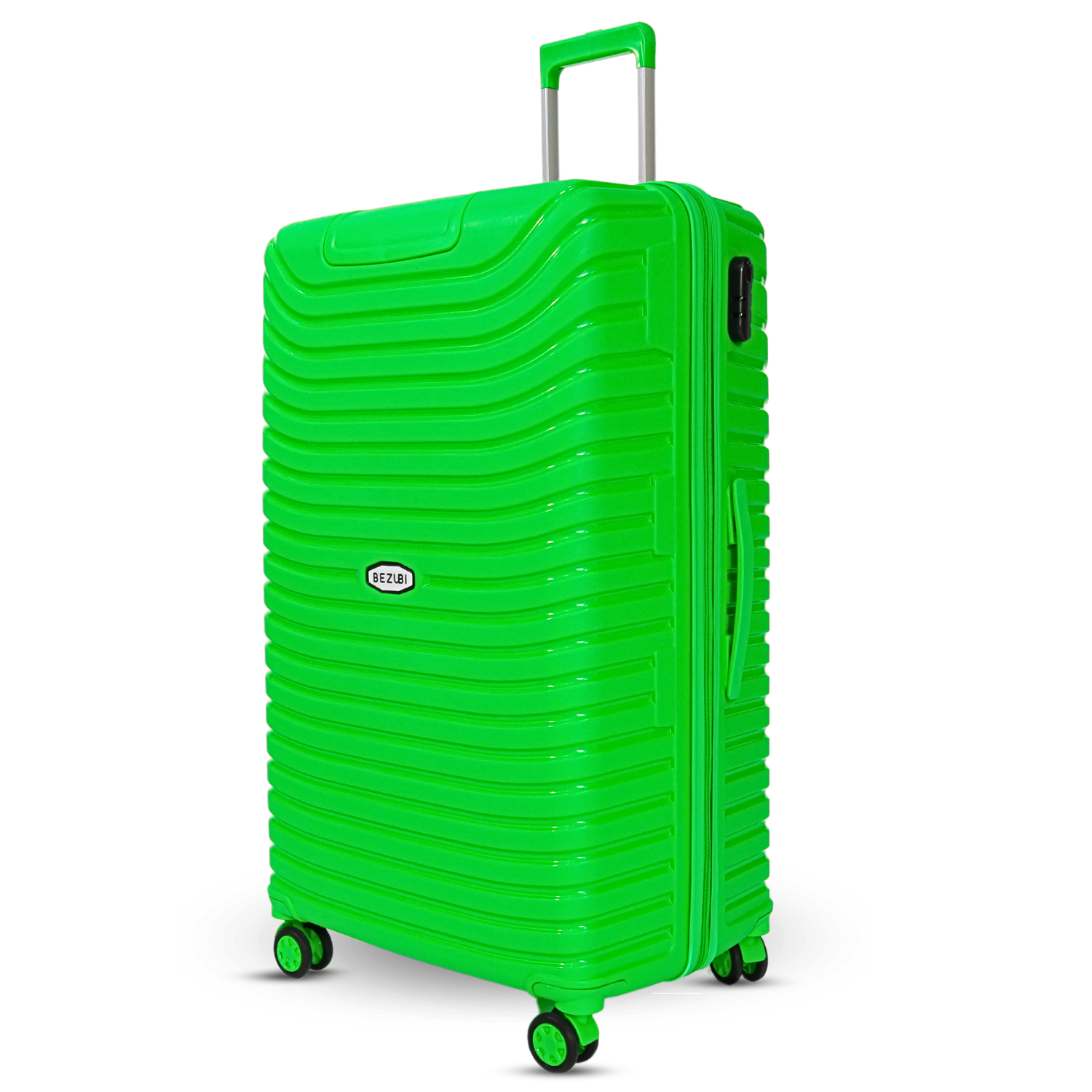 Troler mediu, bagaj de mana, 71x60x30, Verde