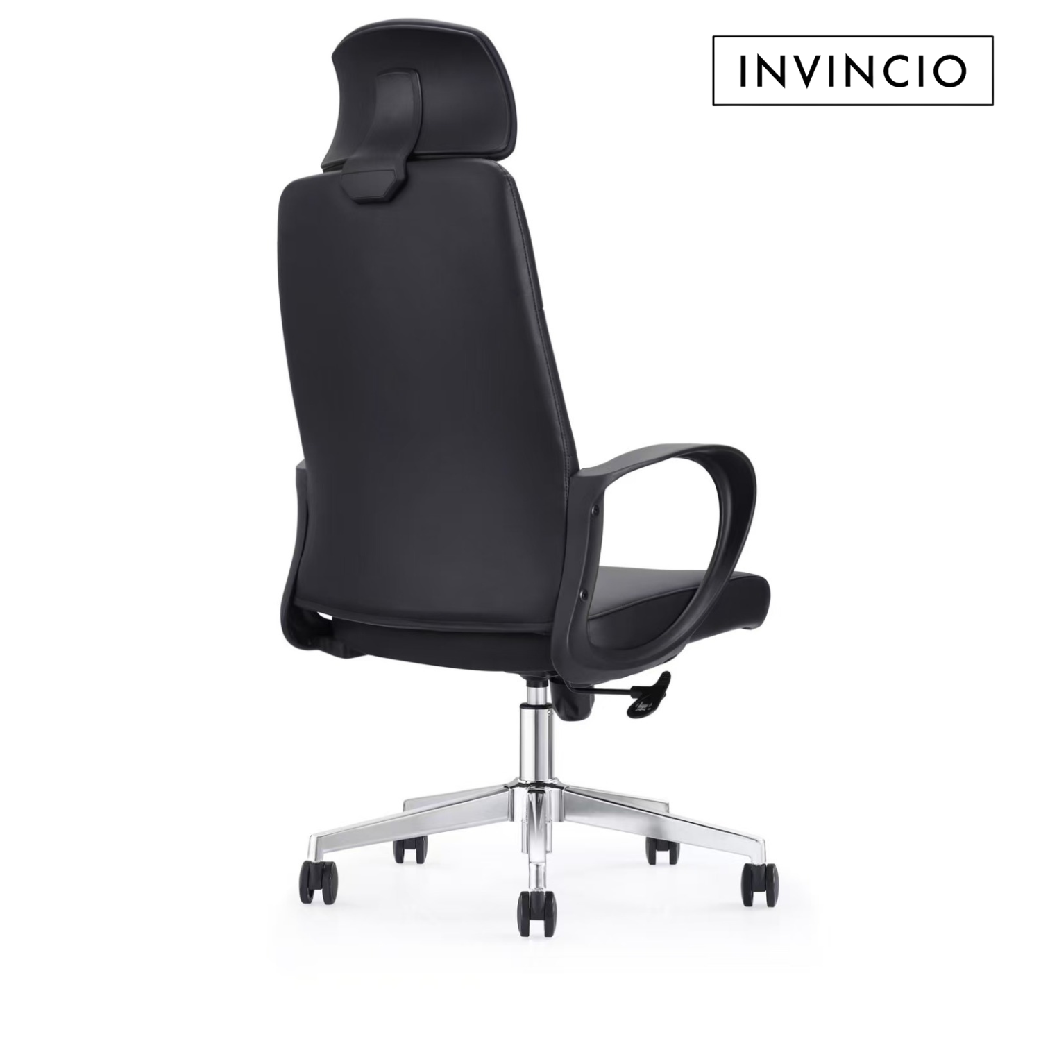 Invincio Duffy-H – Scaun executiv din piele ecologica, negru