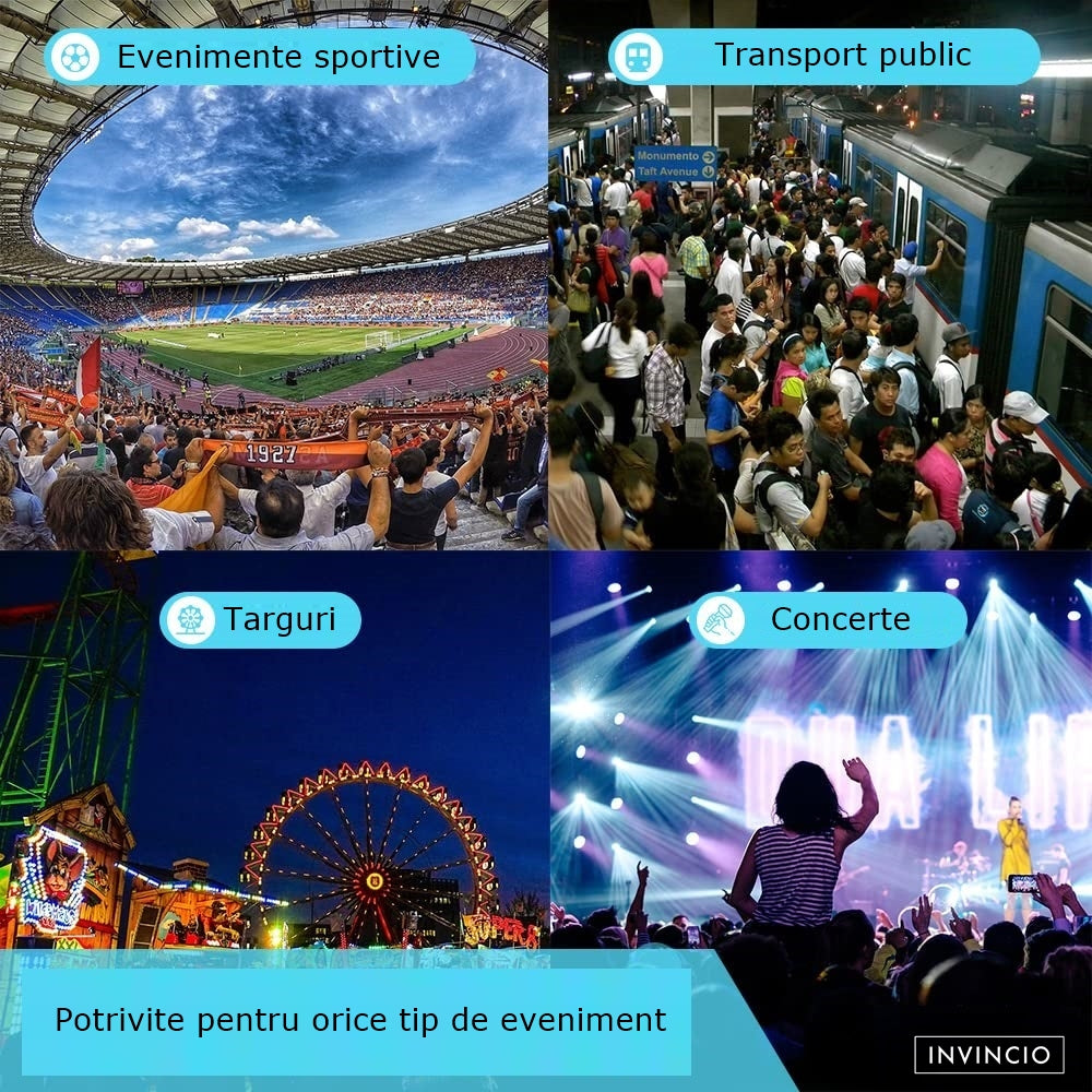 Casti Antifonate Invincio Baby Protection pentru bebelusi, protectie auditiva, marime reglabila, bebelusi 3-36 luni, culoare verde