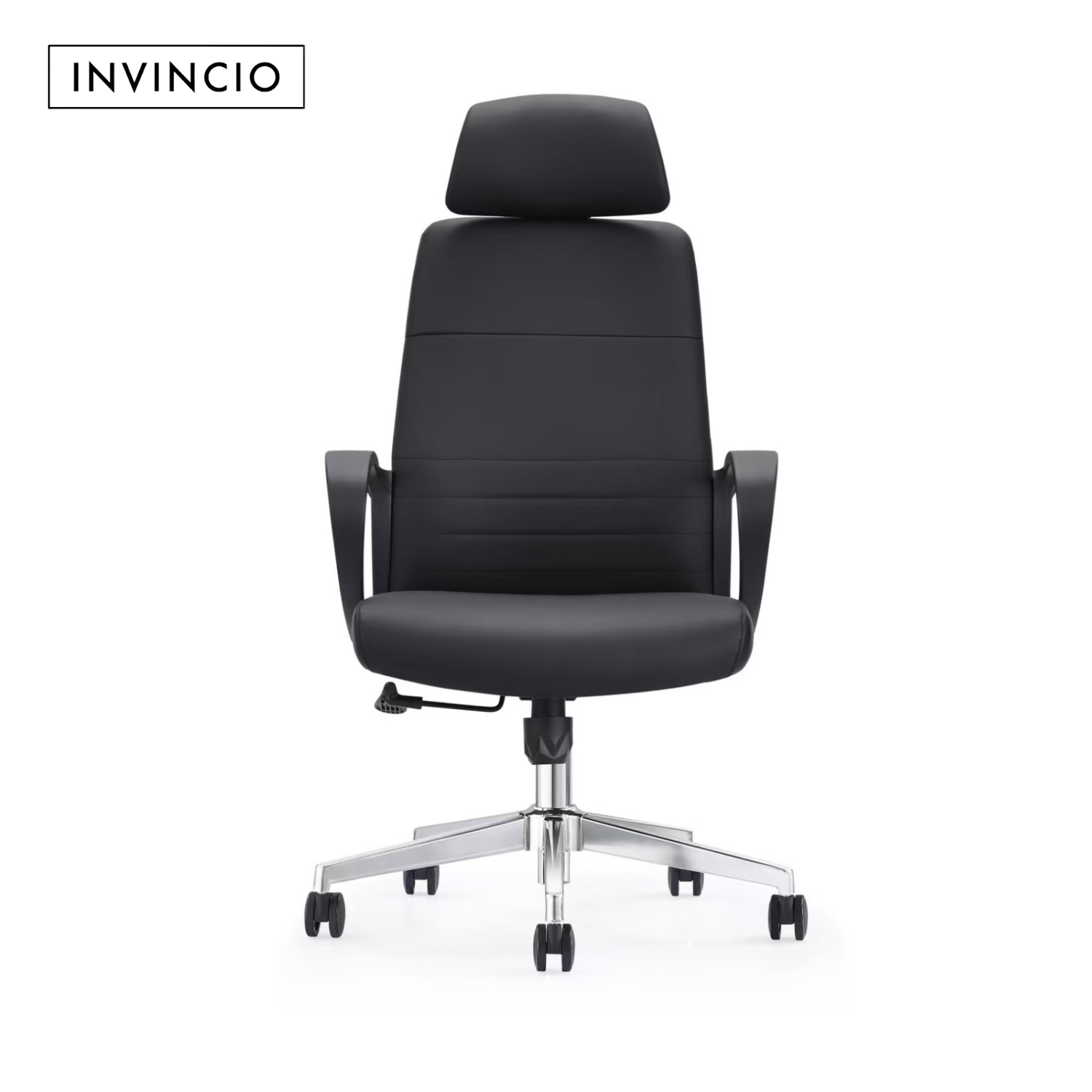 Invincio Duffy-H – Scaun executiv din piele ecologica, negru