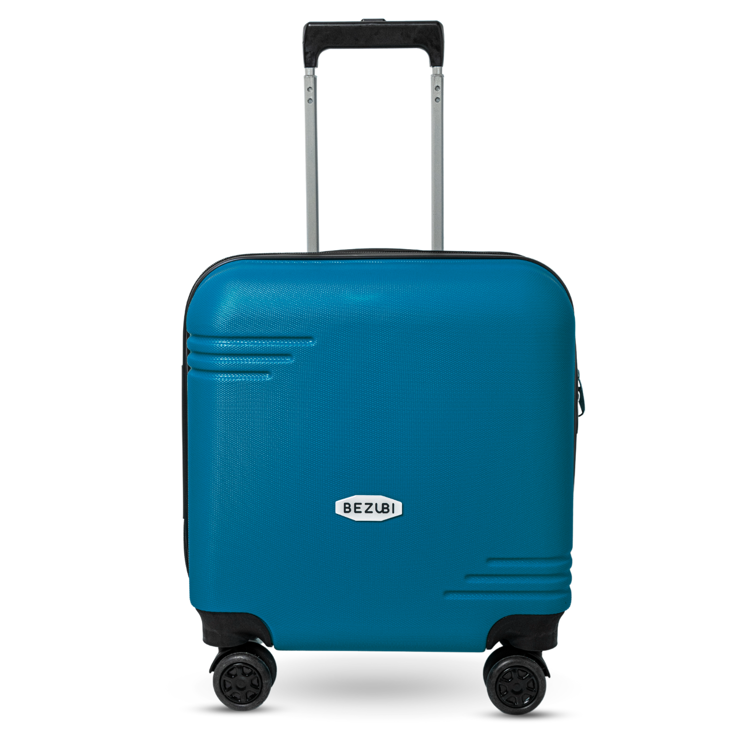 Troler Cabina Bezubi On the Go, Maner Telescopic, Albastru Azur