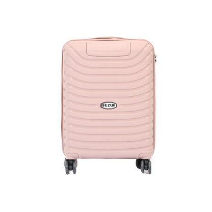 Troler mic, bagaj de mana, 55x40x20, Roz