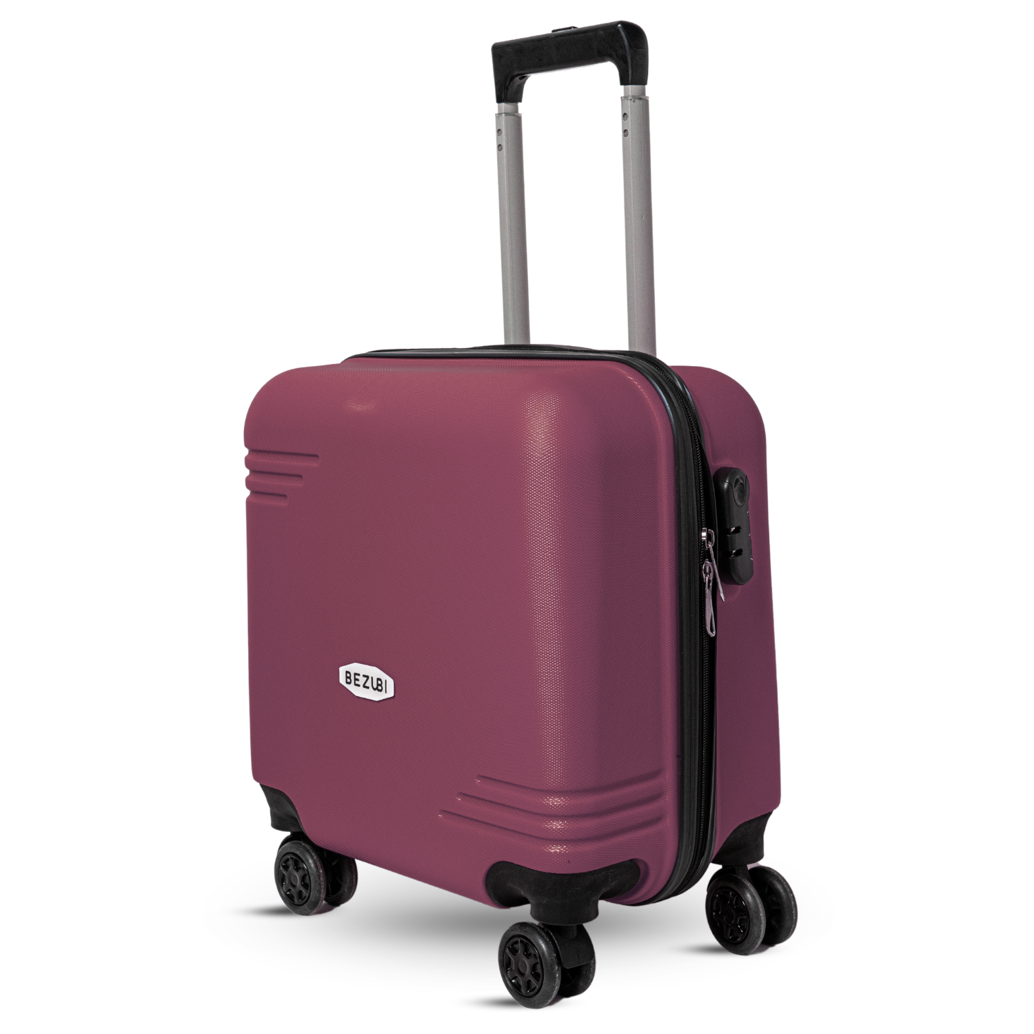 Troler Cabina Bezubi On the Go, Maner Telescopic, Roz Mineral