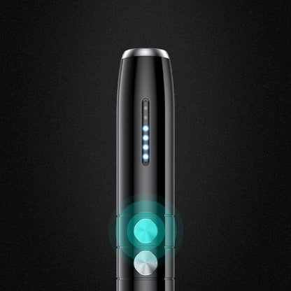 Detector Aparatura de Spionaj INVINCIO®, Detecteaza Camere si Microfoane Wireless, Localizatoare GPS/GSM, Reportofoane si alte dispozitive ascunse, 5 niveluri detectie cu indicator LED si sonor, Portabil, Util in calatorii, la birou sau acasa, Negru