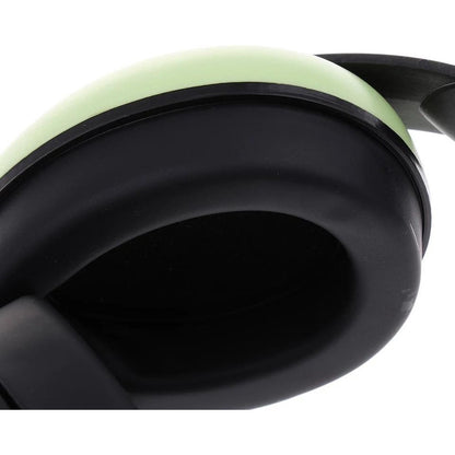 Casti antifonice pentru copii si bebelusi 3-36 luni Invincio Baby Comfort, marime reglabila, ergonomice, captusite, confortabile, usoare, pentru protectia auzului, reducere zgomot 20 dB, verde