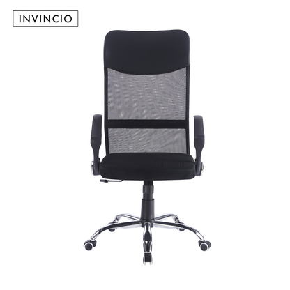 Invincio SmartFit 2 – Scaun ergonomic cu spatar mesh si tetiera, negru