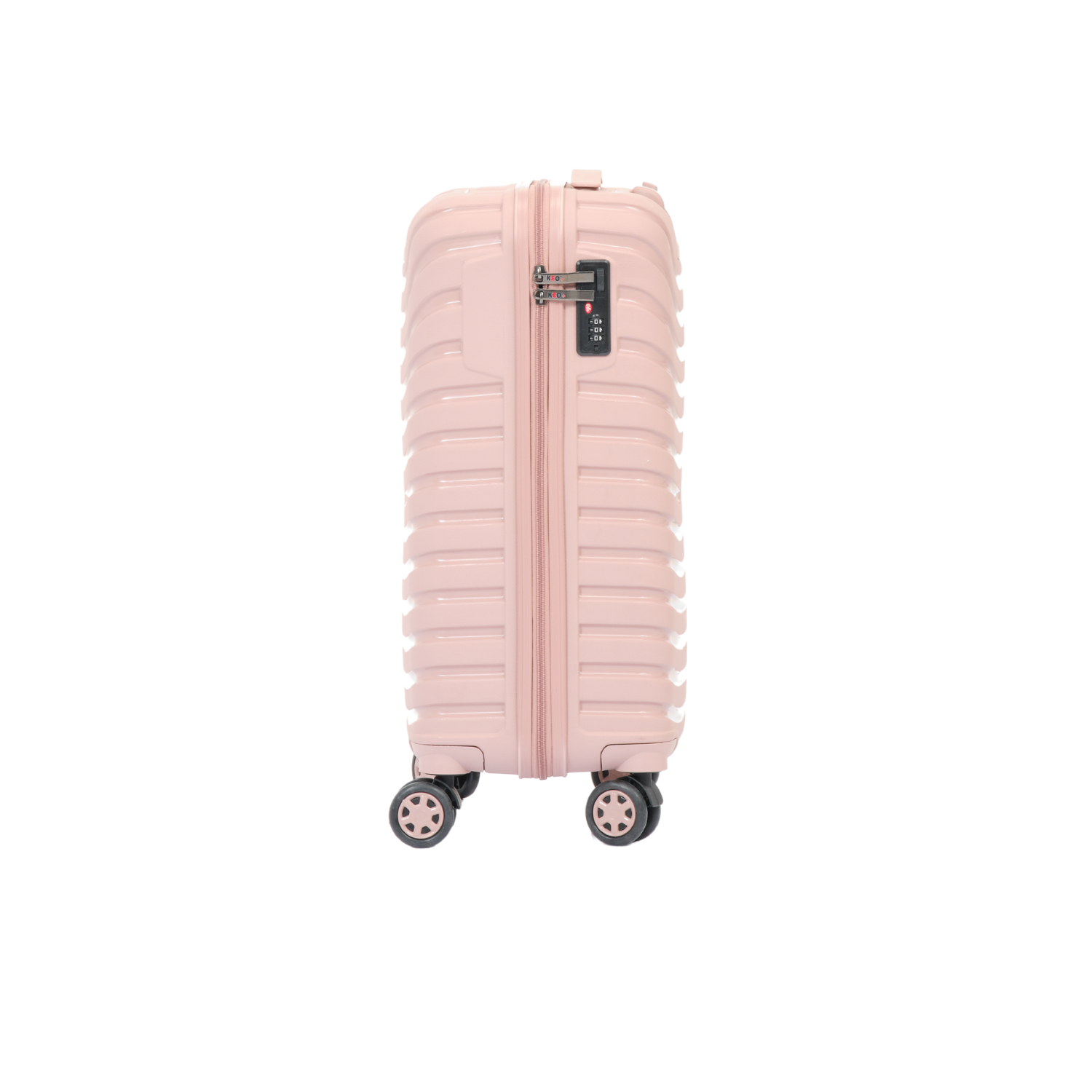 Troler mic, bagaj de mana, 55x40x20, Roz