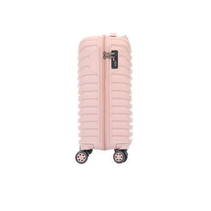 Troler mic, bagaj de mana, 55x40x20, Roz